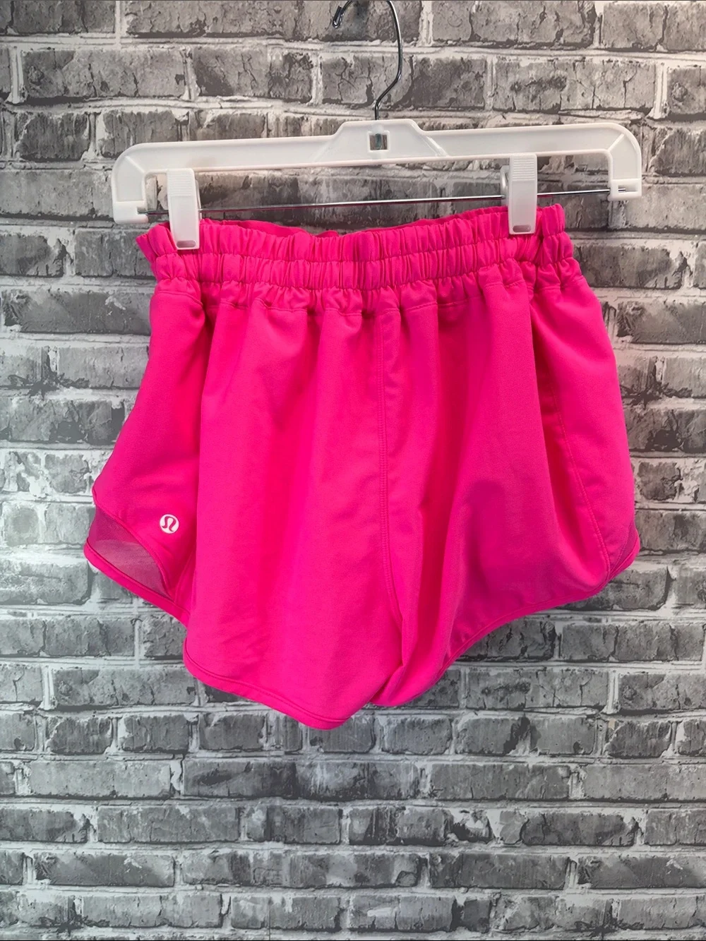 lululemon athletica Bright Pink Athletic Shorts